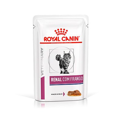 Ração Úmida Royal Canin Veterinary Diet Renal S/O para Gatos Adultos 85g