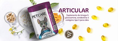 Suplemento PetCare Articular Ômega 3 com 30 Cápsulas