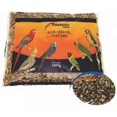 GIRASSOL MIUDO PASSARO FORTE 500G