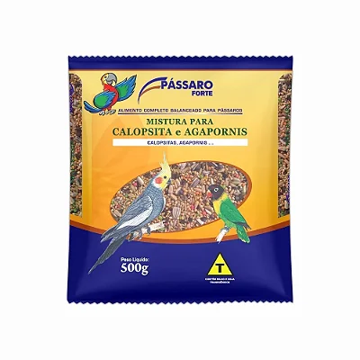 Mistura Pássaro Forte para Calopsita 500g