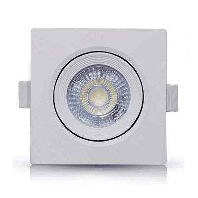 Luminária Spot Led Quadrado 6W 6000K         21004
