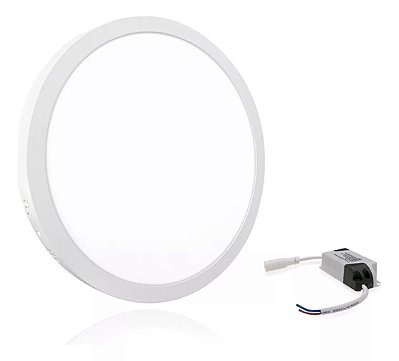 Plafon Led Redondo de Sobrepor 12W 6000K  21014