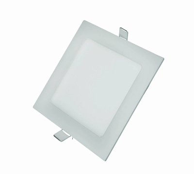 Plafon Led Quadrado de Embutir 24W 6000K