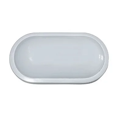 Luminária led tartaruga 15w 100-240v 6000K oval