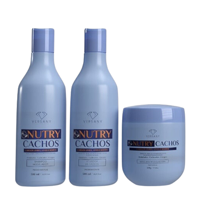 LINHA NUTRY CACHOS (nutrição e modelagem dos cachos)