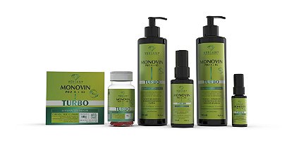 Linha Monovim Turbo ( crescimento e Fortalecimento Capilar)