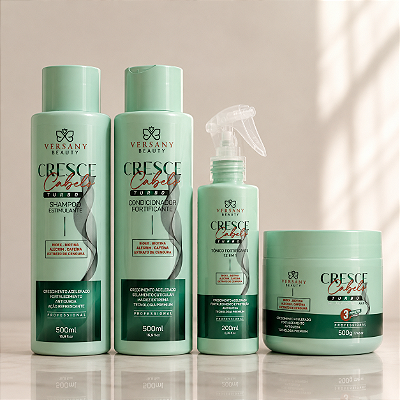 Linha Cresce Cabelo Turbo