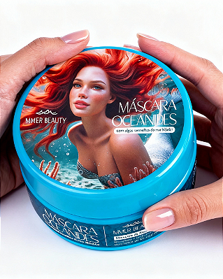 Máscara Capilar Oceanides MMer Beauty – Nutrição Marinha e Recuperação Intensa 240ml