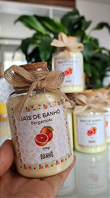 Sais de  Banho Bergamota