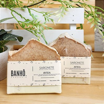 Sabonete Vegetal Aveia - Bastille