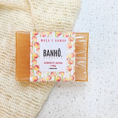 Sabonete Glicerina Maçã e Bambu