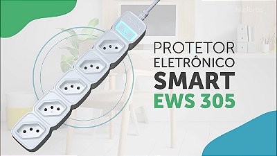 ⚡️Protetor Smart Wi-Fi EWS 305🛜