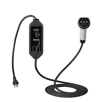 Carregador Portátil carro elétrico IPE S3 - 3,5 kW - 110~220V