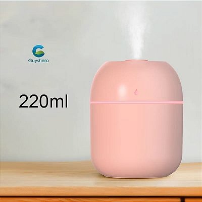 Umidificador de Ar (Rosa)