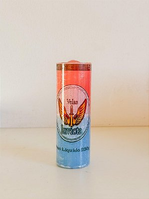 Vela de 7 dias - Azul e Rosa