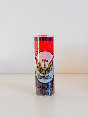 Vela de 7 dias - Vermelha e Preta