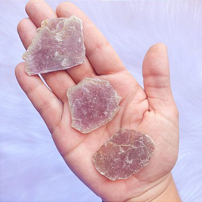 Mica roxa - aflora a intuição e mediunidade