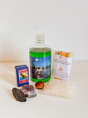 Kit purificação e limpeza energética do lar