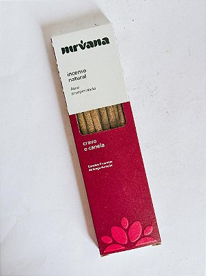 Incenso Nirvana - Cravo e Canela