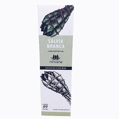 Incenso Nirvana - Sálvia Branca