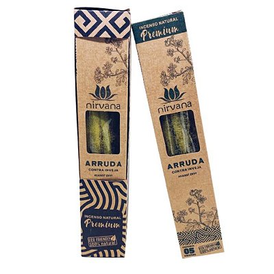Incenso Premium Natural Nirvana - Arruda