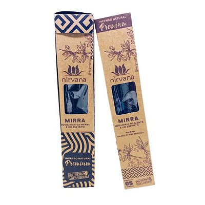 Incenso Premium Natural Nirvana - Mirra