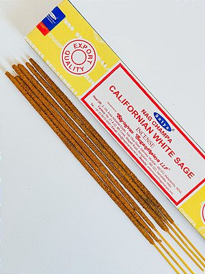 Incenso Satya Massala - Salvia Branca Califórnia