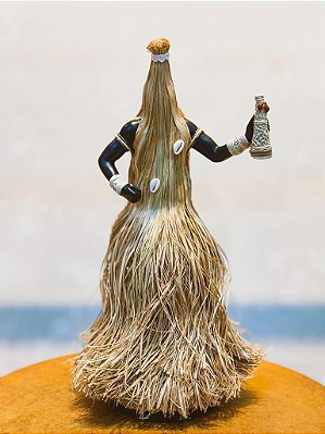 Imagem de Obaluaê em resina -  Camasi 35 cm