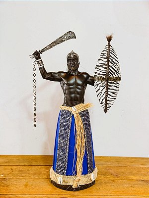 Imagem de Ogum em resina - Camasi 40cm