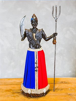 Imagem de Ogum Xoroquê em resina -  Camasi 40cm