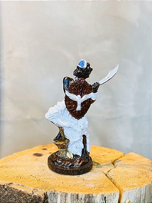 Imagem de Oxaguiã em resina - 15cm