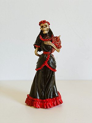 Imagem de pomba gira Rosa Caveira - 24cm