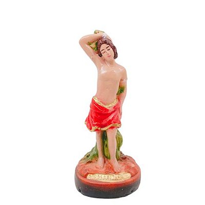 Imagem São Sebastião de gesso- 20cm