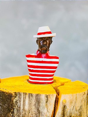 Incensário Cascata busto Malandro