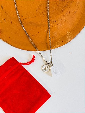 Corrente com Howlita de Oxalá - Unissex