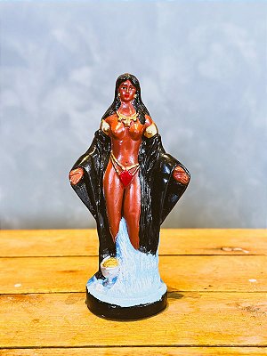 Imagem Pomba Gira da praia gesso - 23cm