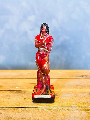 Imagem Pomba Gira Sete Facadas  gesso - 21cm