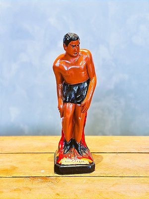 Imagem Exu Calunga  em gesso  - 24cm