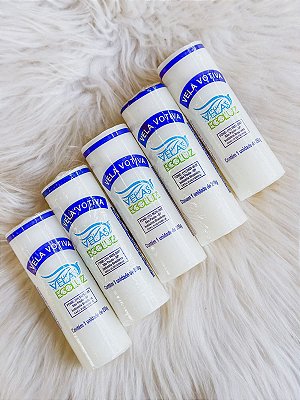 Kit 5 velas de 7 dias branca - 250g