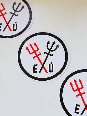 Adesivo de Exu/Tridente