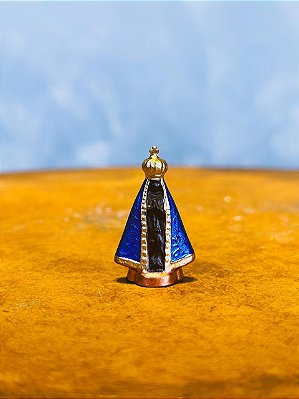 Imagem N. Senhora da Aparecida 4cm - Ferro