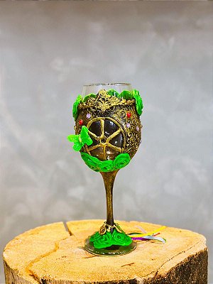 Taça luxo cigana - verde
