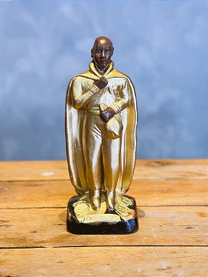 Imagem Exu do Ouro sem capuz em gesso - 20cm