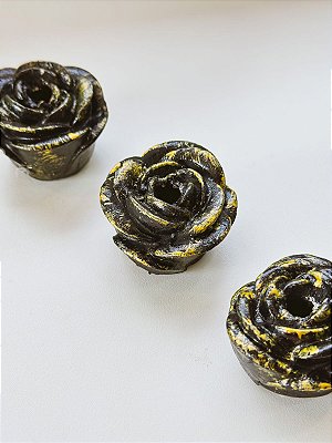 Mini ofertório pomba gira - Preta e Dourada