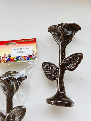 Vela de magia - Rosa com cabo preto