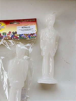 Vela de magia - boneco