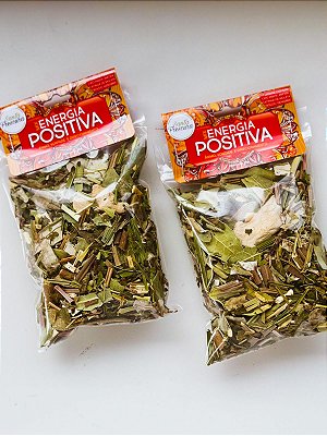 Banho de erva Energia positiva