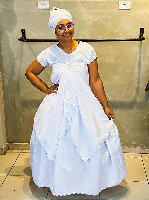 Conjunto Feminino microfibra 4 peças branco