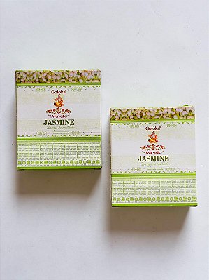 Incenso cone Goloka Hindu Premium - Jasmim
