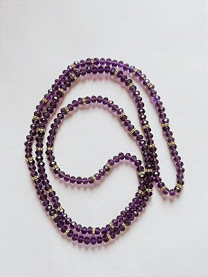 Guia de cristal Lilás transparante